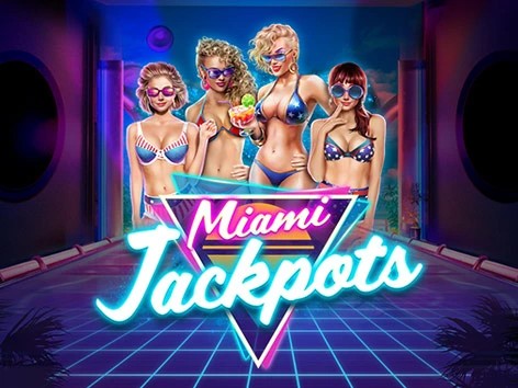 Miami Jackpots logo by Booming Games at Germania
